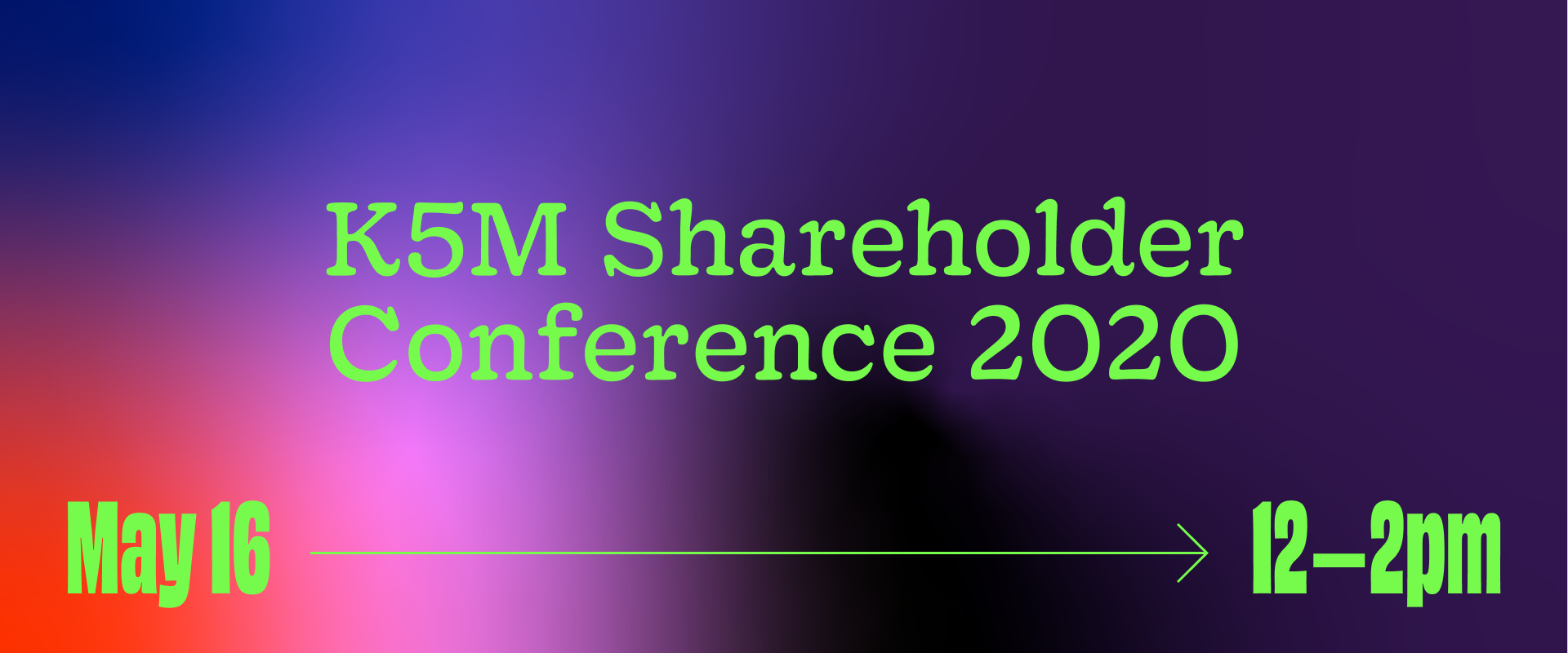 2020 Shareholder Conference